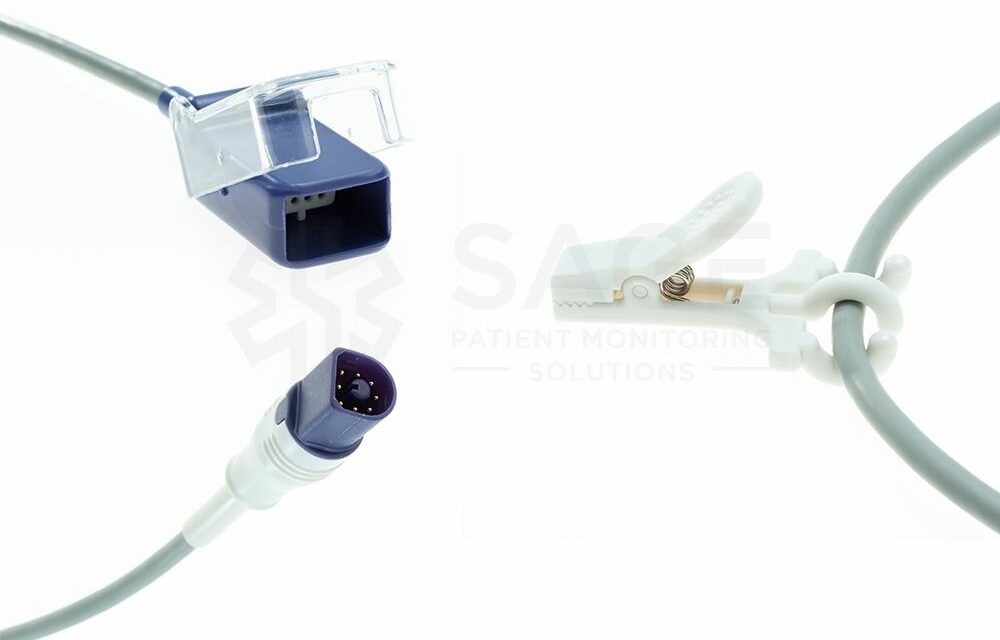 Philips Compatible Nellcor OXI SpO2 Adapter Cable, 3.0m