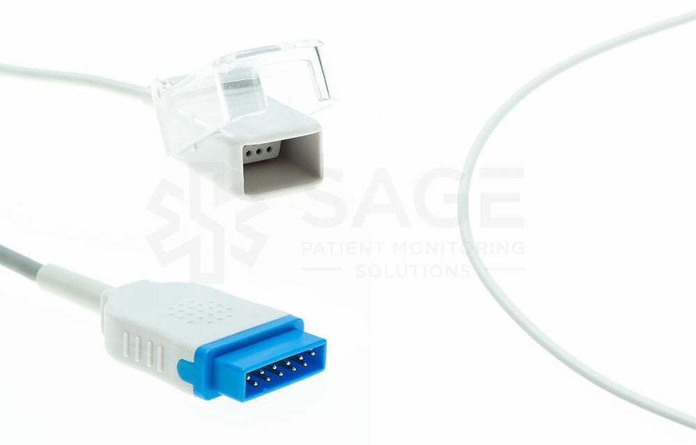 GE Compatible Nellcor SpO2 Adapter Cable, 2.2m