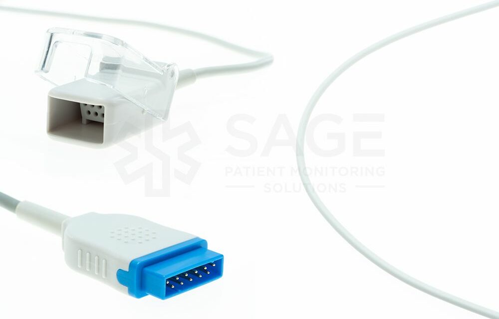 GE Compatible Masimo SpO2 Adapter Cable, 2.2m