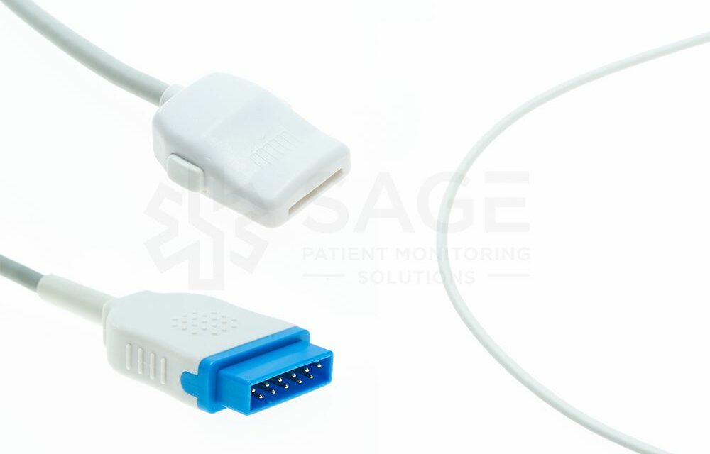 GE Compatible Masimo SpO2 Adapter Cable, 2.2m