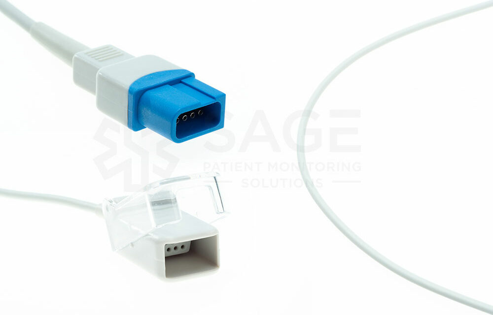 Spacelabs Compatible SpO2 Adapter Cable, 3.0m
