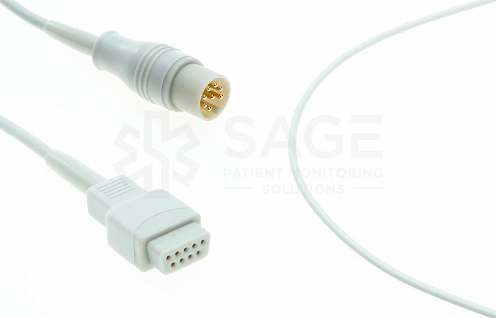 Datascope Compatible Nellcor SpO2 Adapter Cable, 2.2m