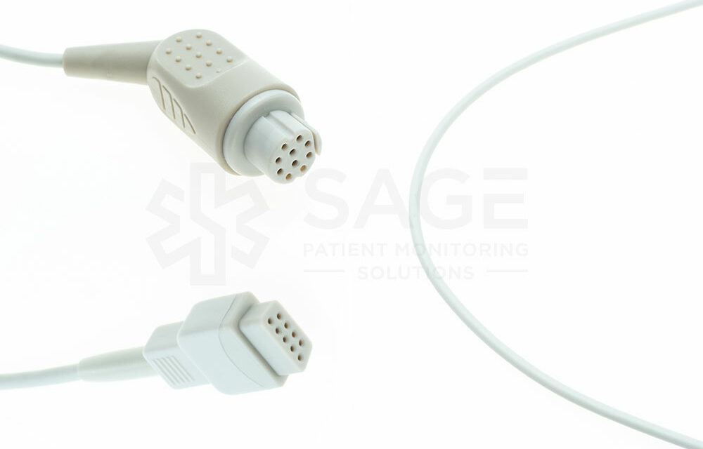 Datex-Ohmeda Compatible SpO2 Adaptor Cable, 2.2m