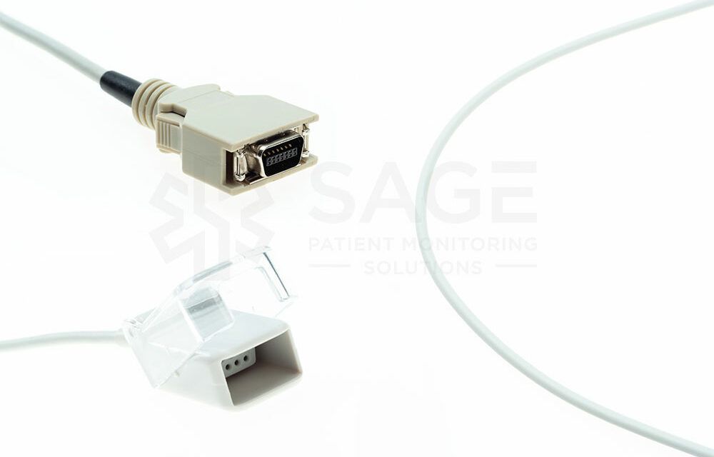 Nellcor Compatible SCP-10 SpO2 Adapter Cable, 3.0m