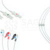 Spacelabs Compatible 3 Lead Set, Grabber, 0.9m
