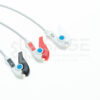 Mindray Compatible Panorama 3 Lead Set, Grabber, 0.9m - Image 2