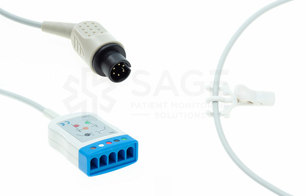 Datascope Compatible 3/5 Lead Trunk Cable, 3.0m