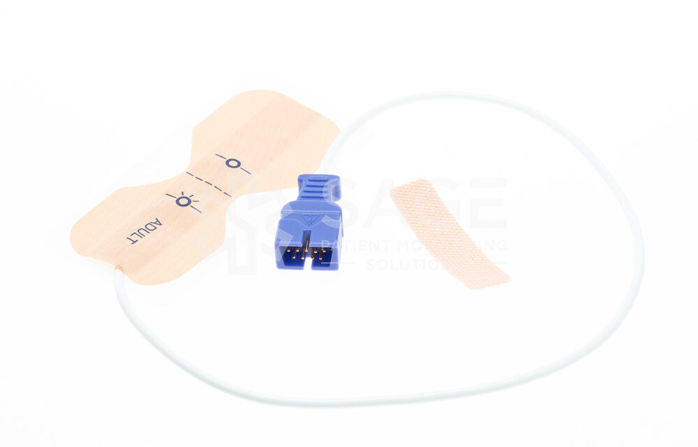 Nellcor Compatible OXI Disposable Sensor, Adult, 0.9m, 24/BX