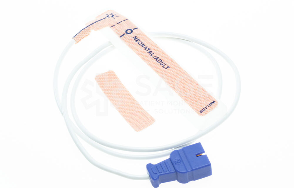 Nellcor Compatible OXI Disposable Sensor, Adult/Neonate, 0.9m, 24/BX