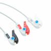Drager Compatible 3 Lead Set, Grabber, 0.9m - Image 4