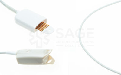 Masimo Compatible SpO2 Sensor, Clip Style, 1.1m