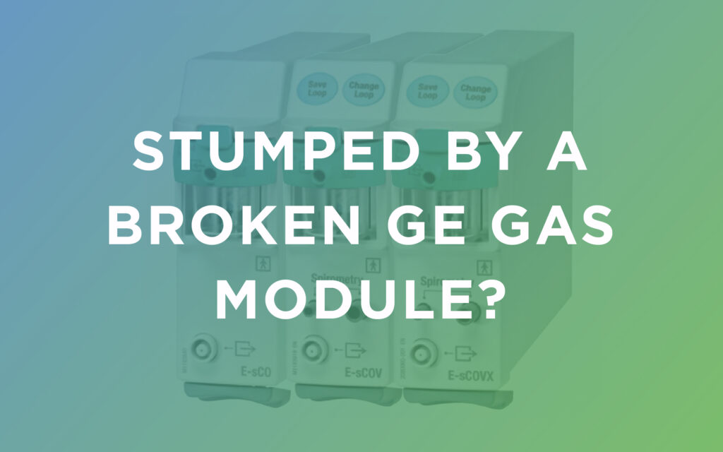 Stumped by a Broken GE Gas Module? We Can Help!